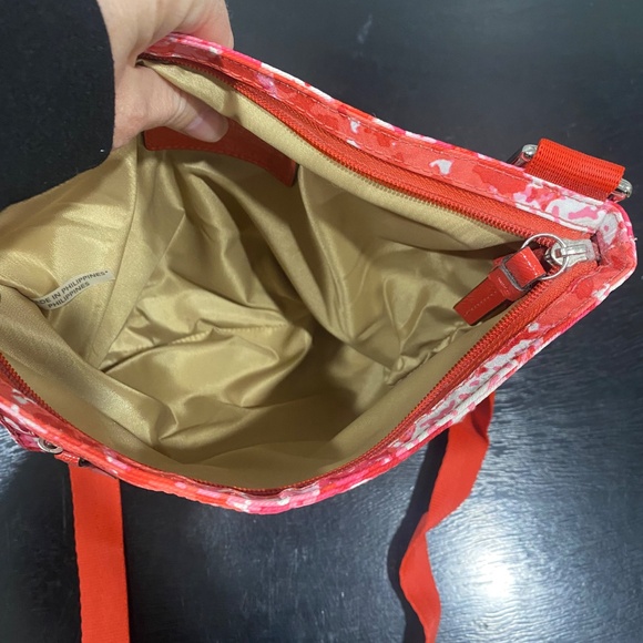 Coach Getaway Signature Nylon Crossbody Pink Multi - Picture 7 of 10